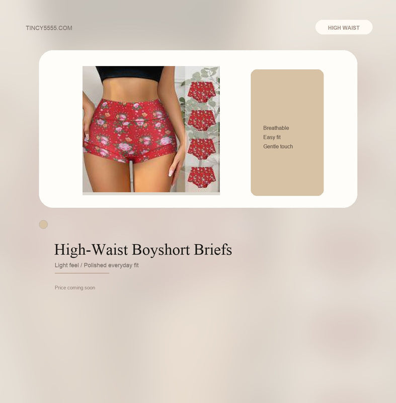 Boyshort Briefs - Style K6363