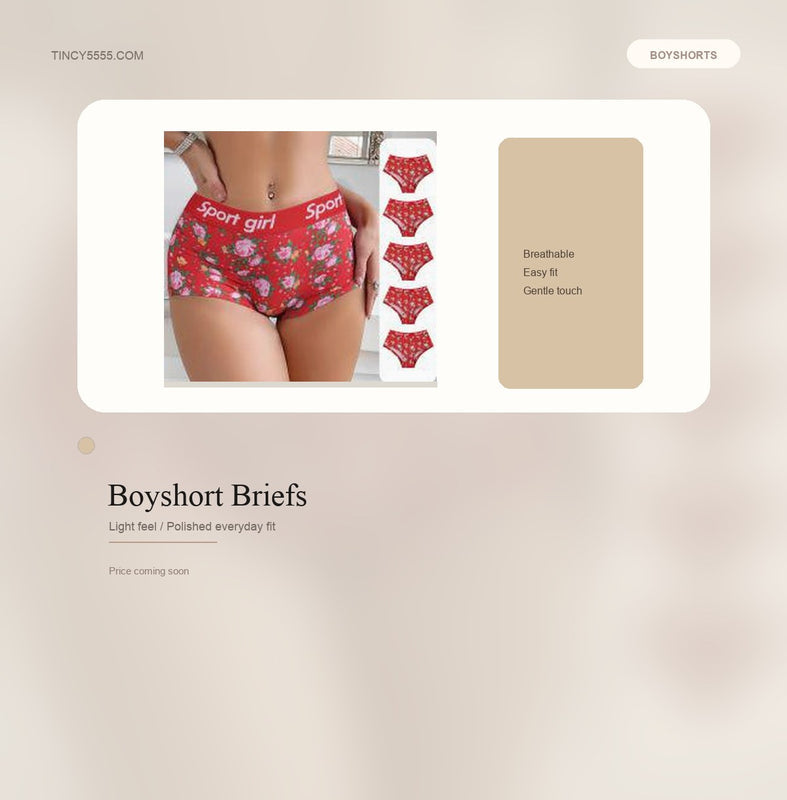 Boyshort Briefs - Style K8382
