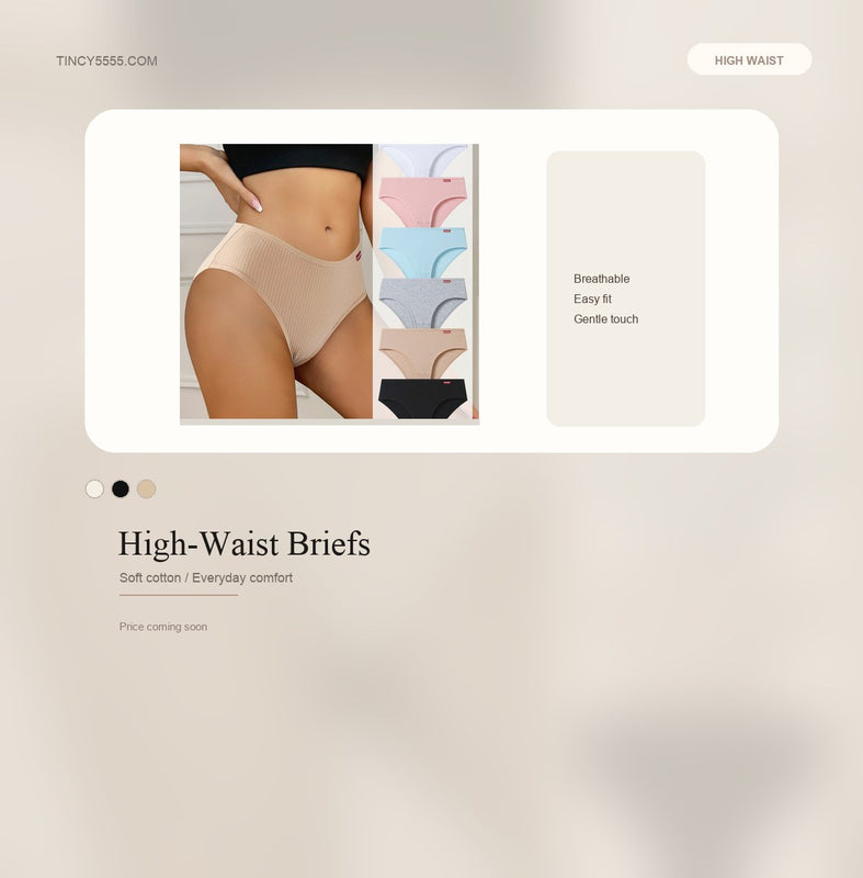 High-Waist Briefs - Style K6361