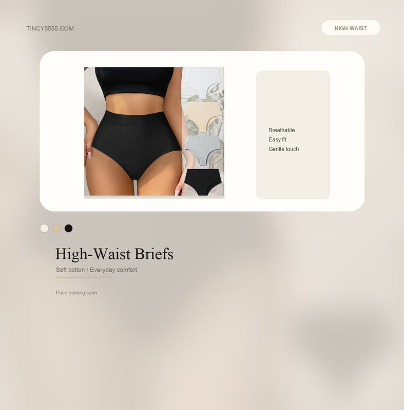High-Waist Briefs - Style K6360