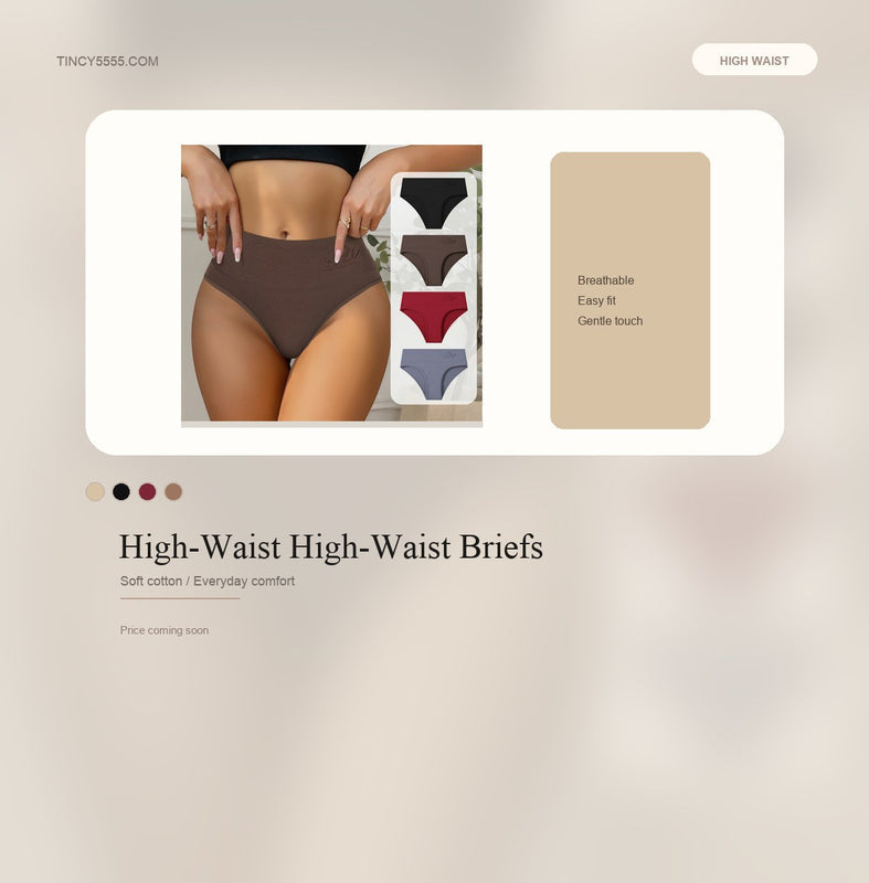 High-Waist Briefs - Style K6339