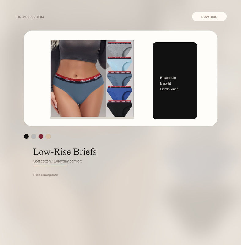 Low-Rise Briefs - Style K8301
