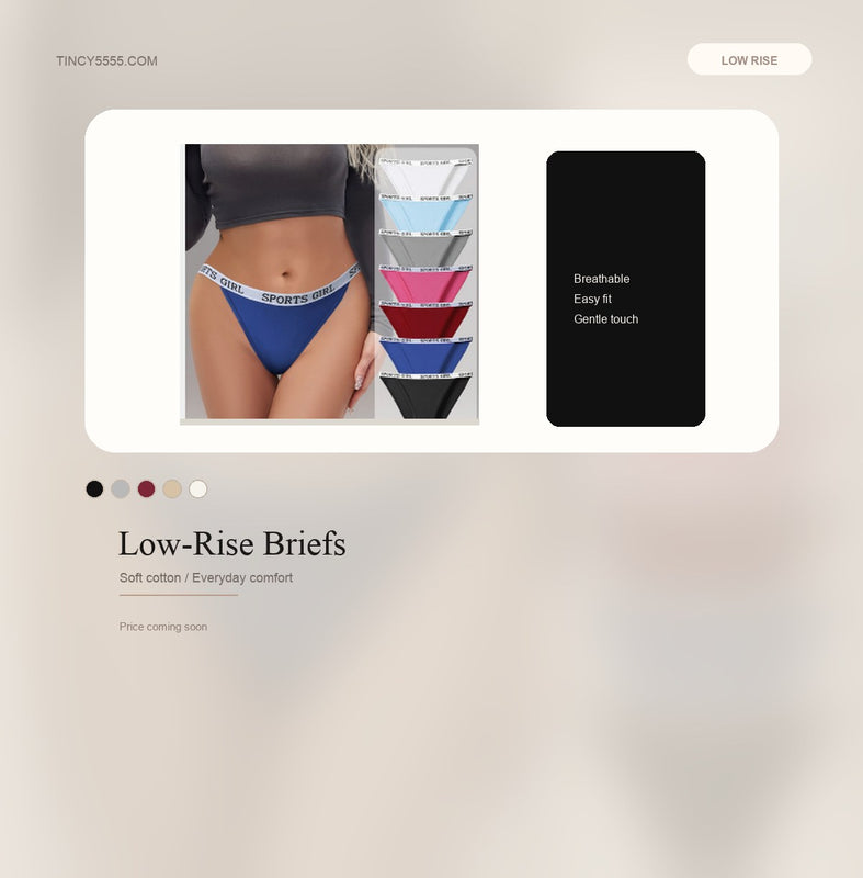Low-Rise Briefs - Style K8308