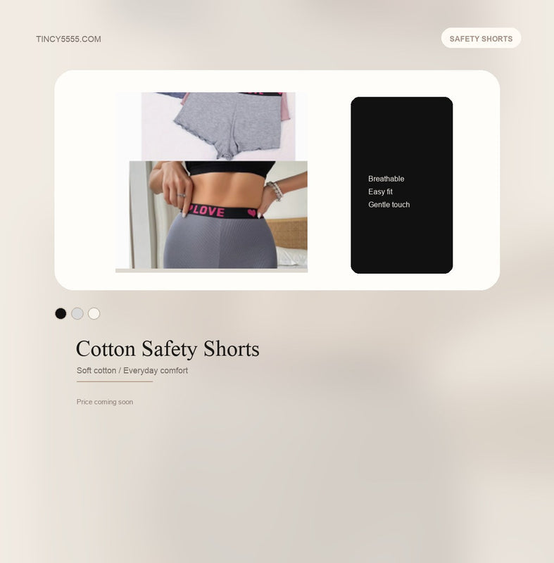 Boyshort Cotton Briefs - Style K1377