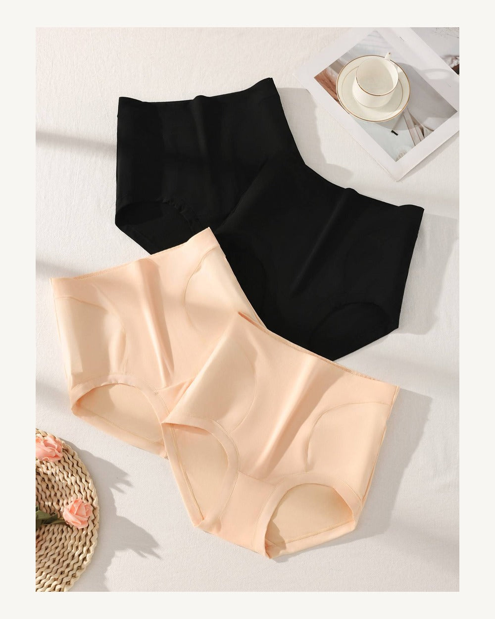 High-Waist Soft Stretch Briefs - Style K6347