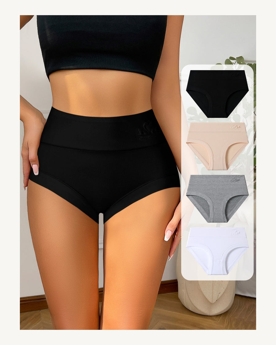 High-Waist Soft Stretch Briefs - Style K6351
