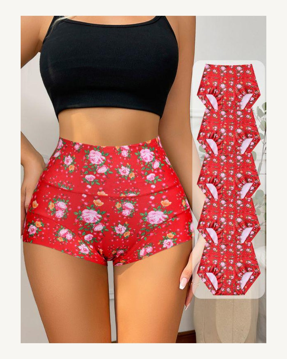 High-Waist Briefs - Style K6365