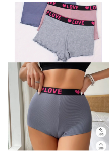 Boyshort Cotton Briefs - Style K1377
