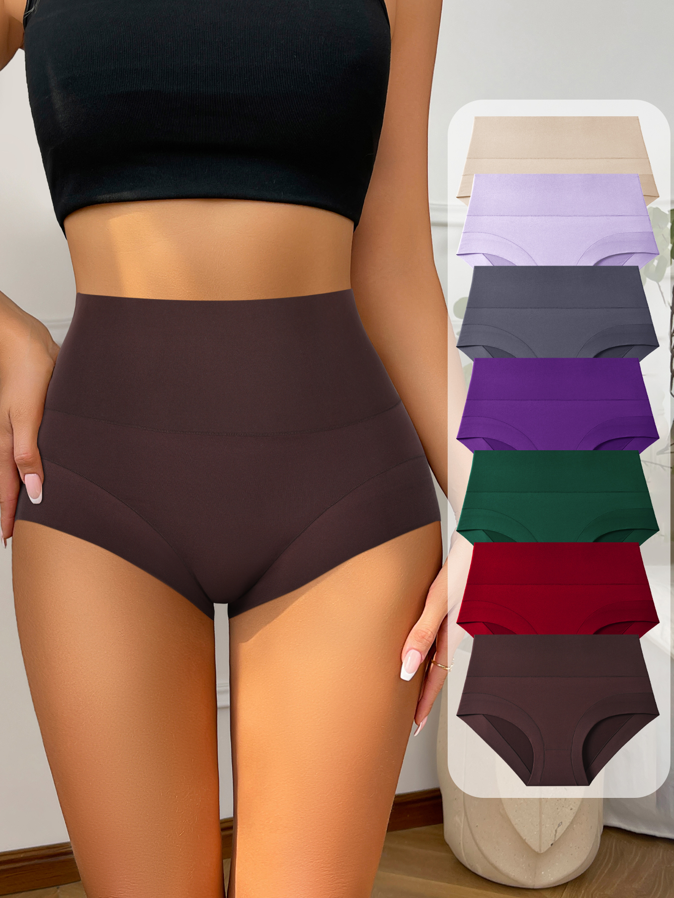 High-Waist Briefs - Style K6345