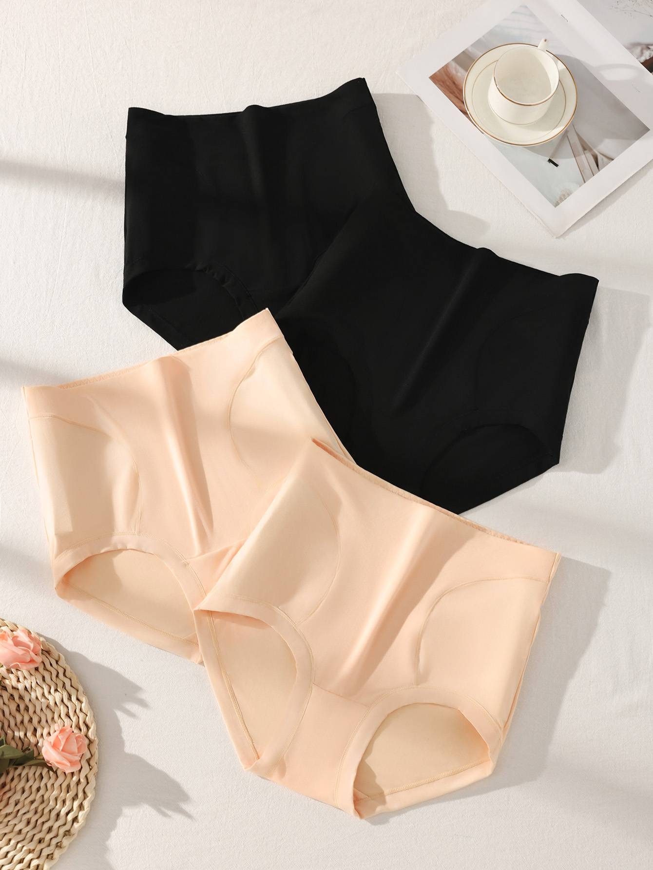 High-Waist Soft Stretch Briefs - Style K6347