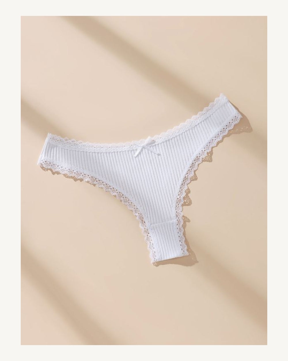Lace underwear editorial flat lay